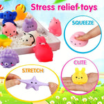 Verspielte Freude - 36 Stück Kawaii Quetschspielzeuge