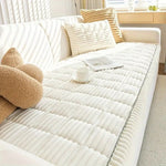 Elegant Sofa Cover with Pleated Edges for Stylish Living Spaces