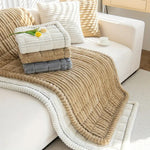 Elegant Sofa Cover with Pleated Edges for Stylish Living Spaces