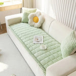 Elegant Sofa Cover with Pleated Edges for Stylish Living Spaces