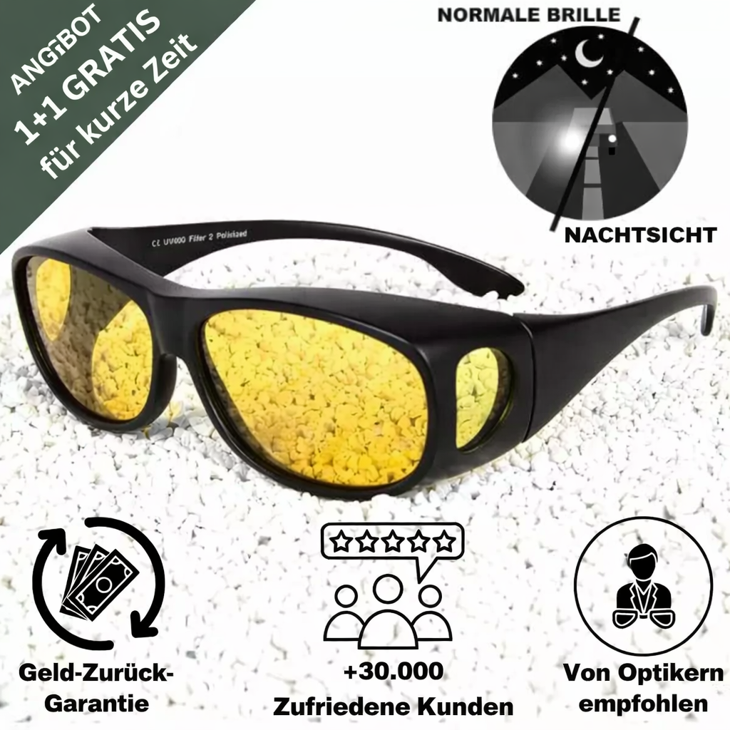 Night driving glasses for safe driving | Glare-free night vision | Clear view