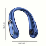 Tragbarer USB-Halsventilator mit 360° Kühlung