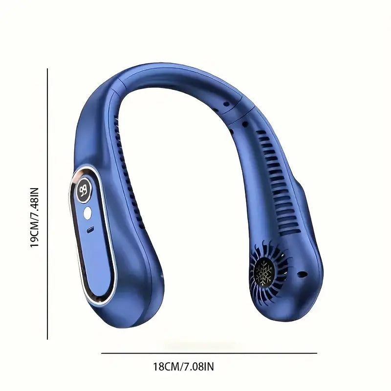 Tragbarer USB-Halsventilator mit 360° Kühlung