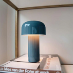Kabellampe im verspielten Pilzdesign – Wiederaufladbare Tischlampe für gemütliche Ecken