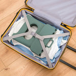 Kompakter Klapp-Hocker mit Griff – Ideal für Zuhause und Unterwegs