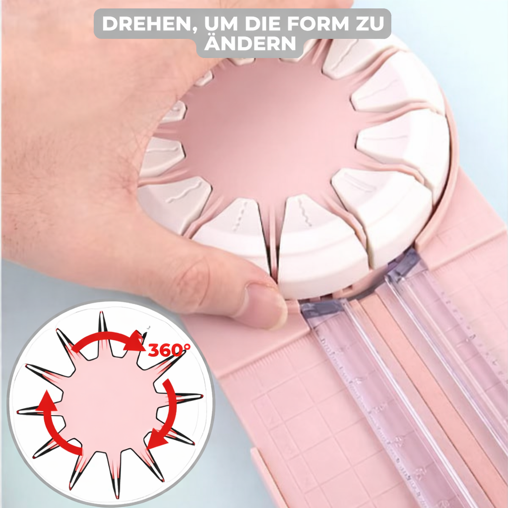Precision Cutter | 12-in-1 Cutting System | Non-slip | Ergonomic