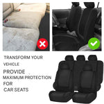 Comfort Seat Covers Set for Cars - 9 Pieces, Universal, Breathable & Washable
