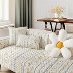 Elegant furniture cover made of pure cotton for optimal protection
