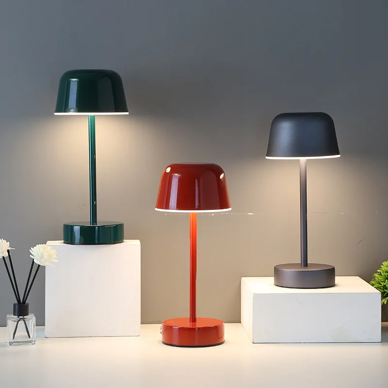 Modern Table Lamp with Dimmer – Cordless & Adjustable Brightness