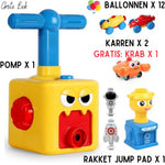 Luftbetriebener Ballonauto-Pumpensatz für endlosen Spaß