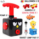 Luftbetriebener Ballonauto-Pumpensatz für endlosen Spaß