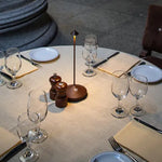 PureGlow | Elegante dimmbare LED Tischlampe - Wasserdicht und kabellos