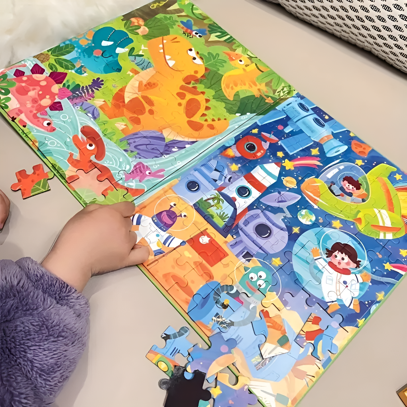 Lernspaß mit dem Montessori Puzzlebuch