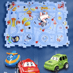 PuzzleRacer - Kreatives Auto-Spielset für Kinder