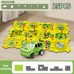 PuzzleRacer - Kreatives Auto-Spielset für Kinder