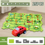 PuzzleRacer - Kreatives Auto-Spielset für Kinder
