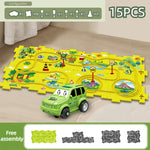 PuzzleRacer - Kreatives Auto-Spielset für Kinder