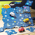 PuzzleRacer - Kreatives Auto-Spielset für Kinder