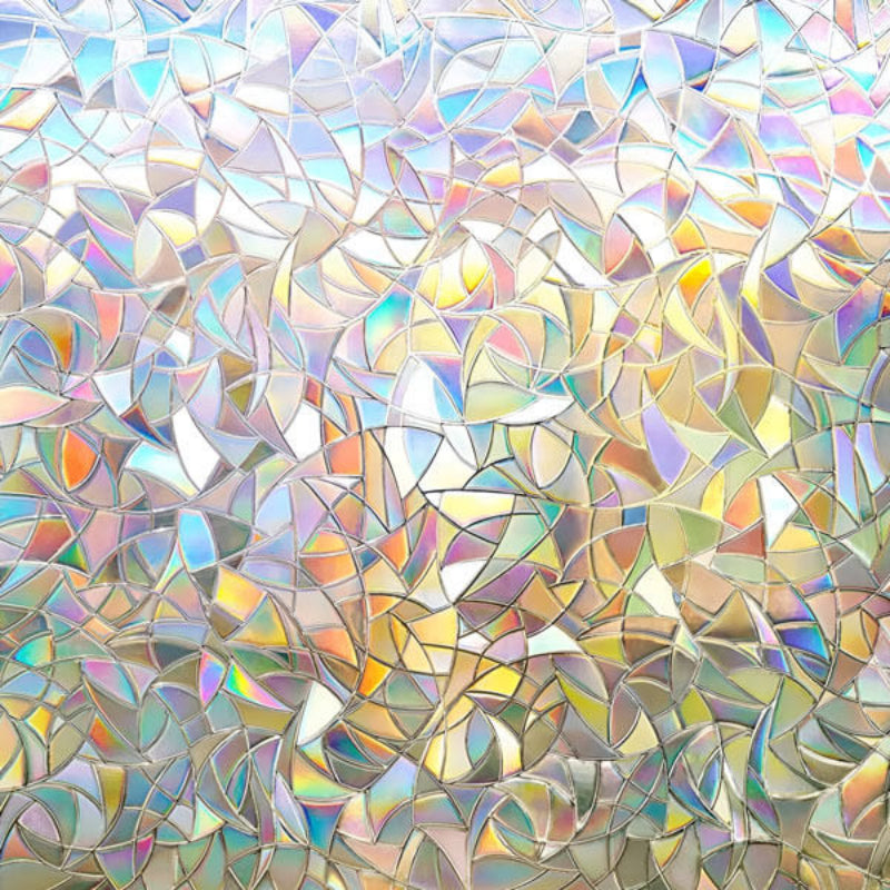 Fensterfolien zur Sichtschutzgestaltung – Regenbogen-Effekt mit UV-Schutz