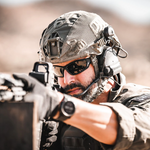 Taktische Sonnenbrille mit UV 400 Schutz für Angler