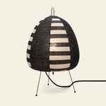 Elegante Reispapierlampe | Japanische Tischlampe für Gemütlichkeit