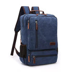 Stilvoller Canvas Rucksack für Laptops – Perfekt für Unterwegs