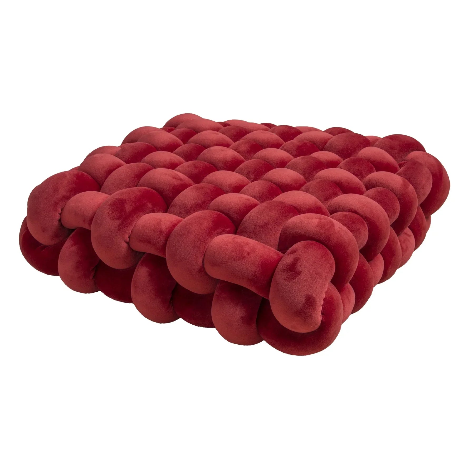 Thick Woven Knot Pillow
