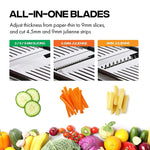 Precision Vegetable Slicer | Adjustable Blades for Perfect Cuts