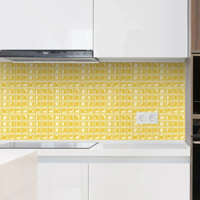 3D Wandfliesenaufkleber im Mosaikdesign