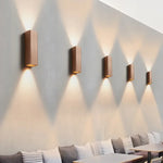 Elegante LED Wandleuchte – Aluminium Lampe für Schlafzimmer & Flur