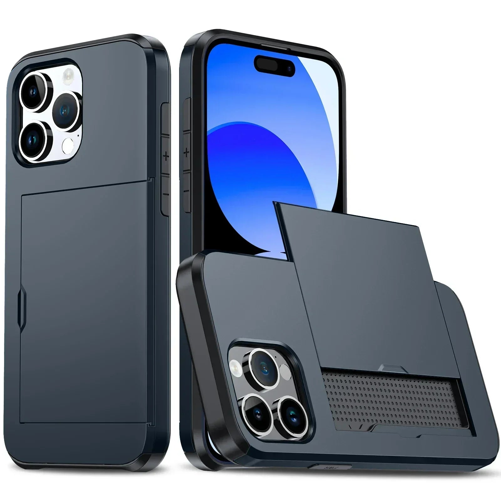 SicherStyl iPhone Case with Card Holder – Slim Design