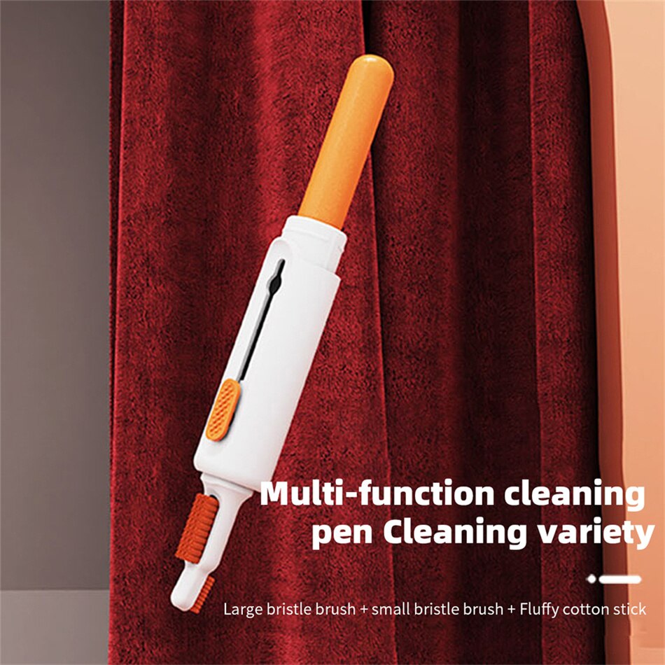 Multifunctional cleaning kit for hard-to-reach areas