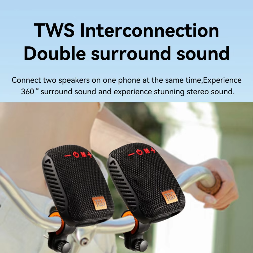 Portable Bluetooth Speaker for Bikes – Clear Sound and Hands-Free Calling
