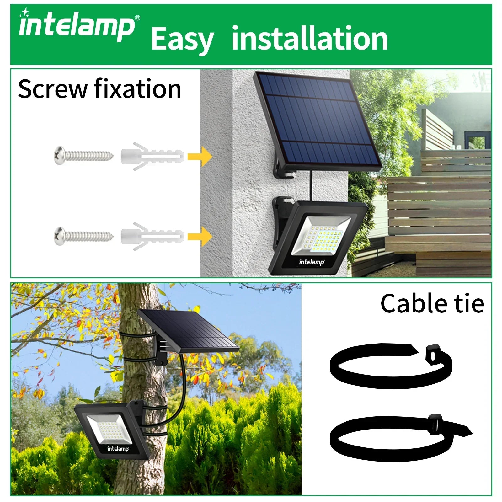 Sunbeam LED Outdoor Light Set | 1200 Lumens | Set of 2 | Weatherproof & Flexible