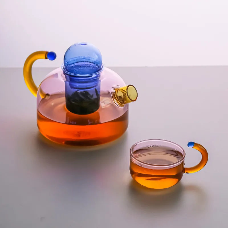 Vibrant Mini Teapot for Aromatic Enjoyment
