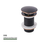 Elegant Brass Push-Down Waste Solution – 11 Colors Available