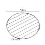 Elegant stainless steel coaster for optimal heat protection