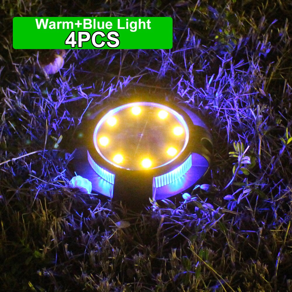 Solar-Powered Garden Lights with Color Change | LuminaGard
