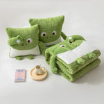 Cozy Mini Monster Pillow with Duvet