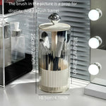 Makeup Brush Organizer with Automatic Lifting Function and Luxurious Design