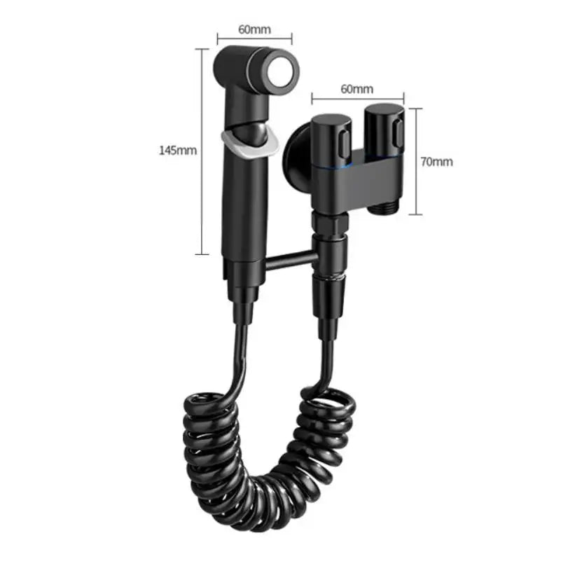 AquaSmart Bidet Companion - High-Quality Wall-Mounted Hygiene Set