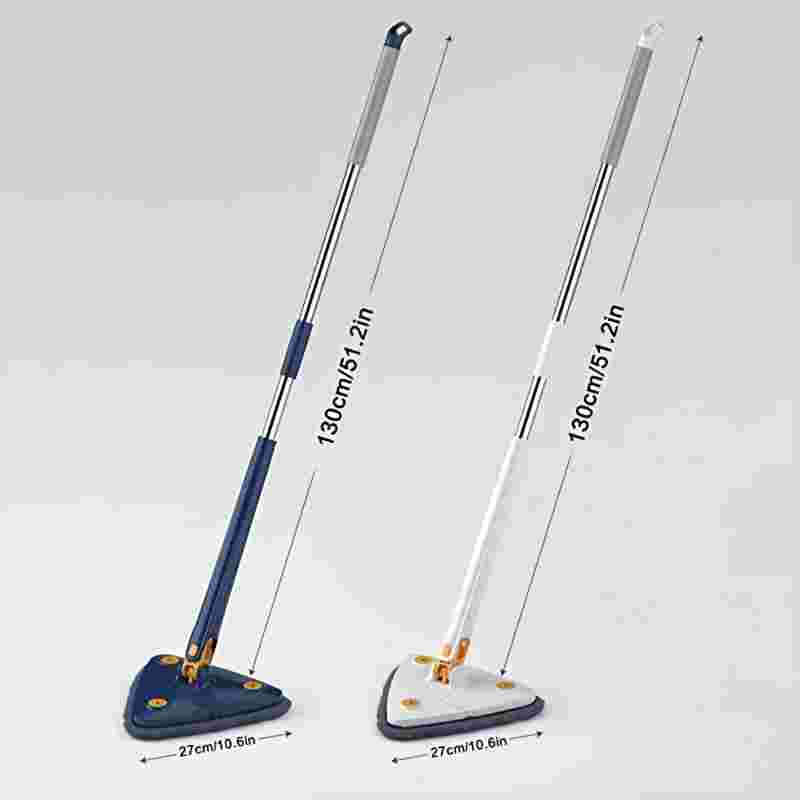 TriClean Mop - 360° Dreiecks-Mopp für strahlende Sauberkeit