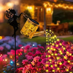 Gartenzauber | Solarbetriebene Gießkanne für stimmungsvolle Beleuchtung