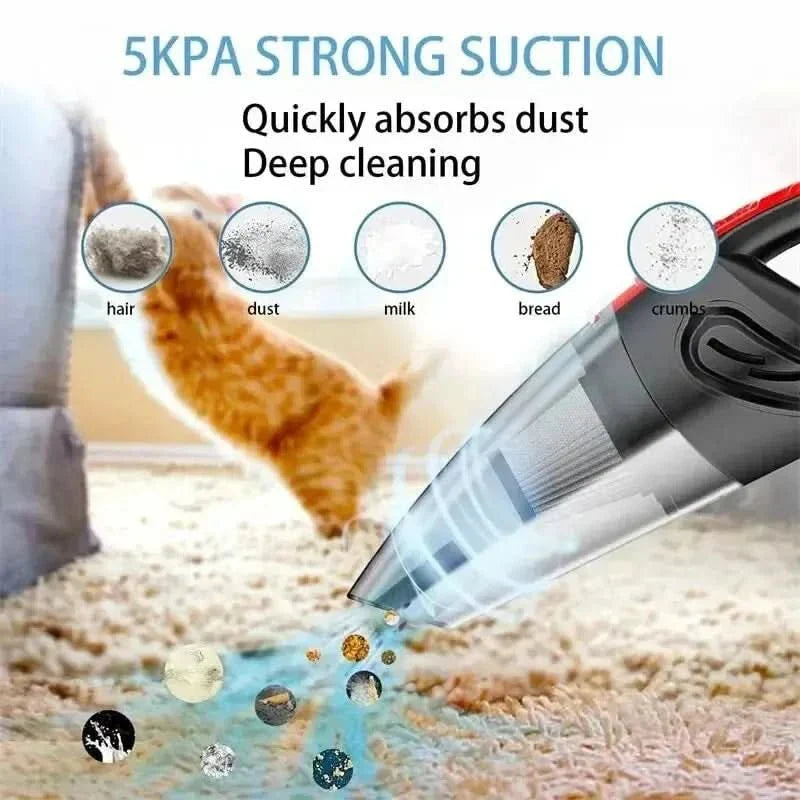 TurboClean – Kabelloser Handstaubsauger für jeden Einsatz