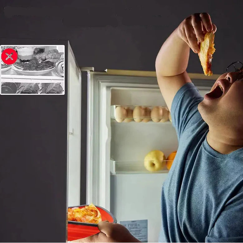 Smart Silicone Pizza Box for easy storage