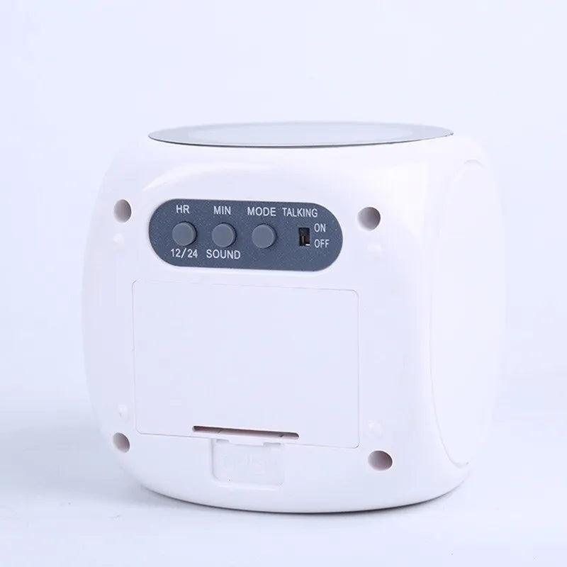 Projection Alarm Clock with Temperature and Dual Alarm – LED Display
