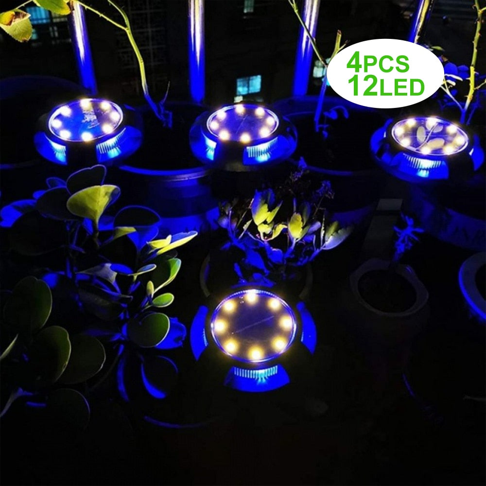 Colorful Solar Garden Light – environmentally friendly