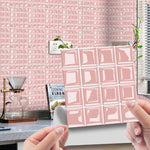 3D Wandfliesenaufkleber im Mosaikdesign
