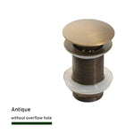Elegant Brass Push-Down Waste Solution – 11 Colors Available