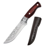 Kitchen Professional | Robust Stainless Steel Chef's Knife – Versatile Helper for Meat, Fruit, BBQ, and Filleting